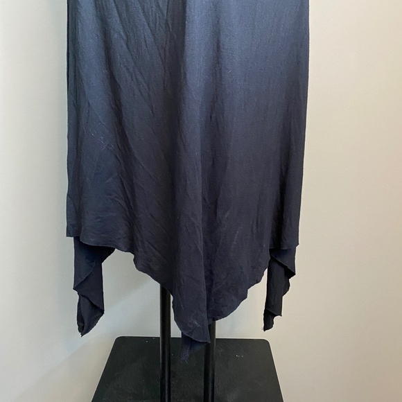 Dorthy Perkins Black Sequin Asymmetric Spaghetti Strap‎ Midi Dress Size UK12 - Picture 4 of 14